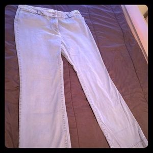 Ann Taylor Loft original trouser size 8p gray